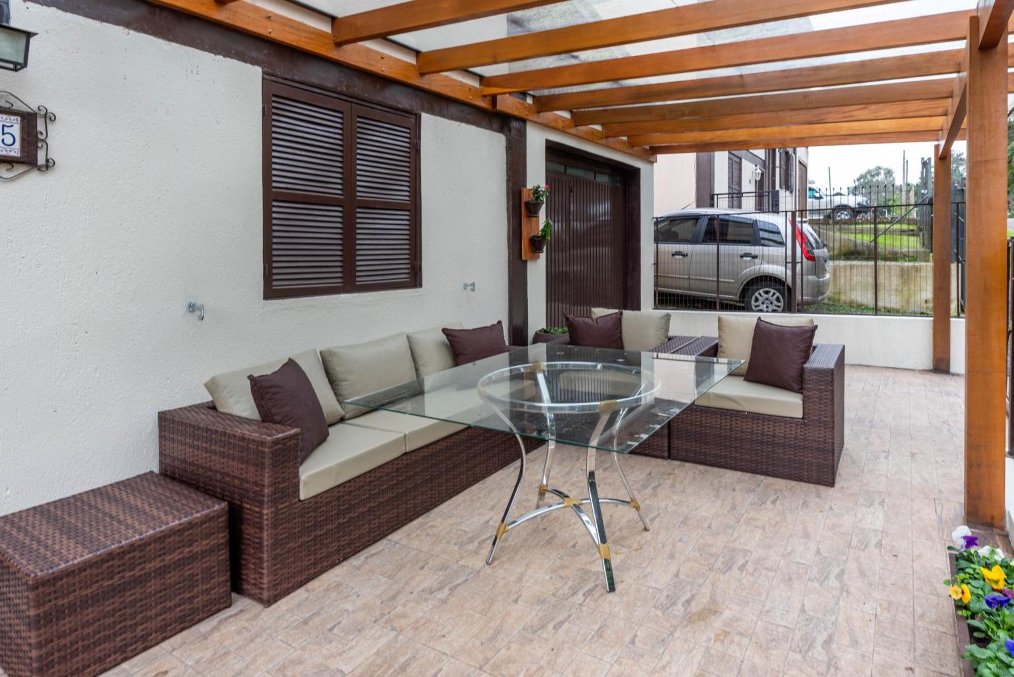 Apartamento Completo De 3 Quartos Em Gramado Bagian luar foto